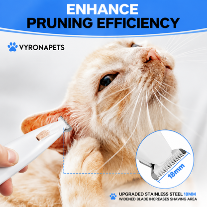 VYRONAPETS® Pet Hair Trimmer & Silent Nail Care
